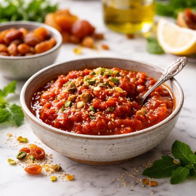 Image of Algerian Harrissa Not a Chilli Sauce but a Sweet