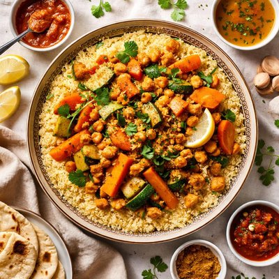 Image of Algerian Vegetable Couscous