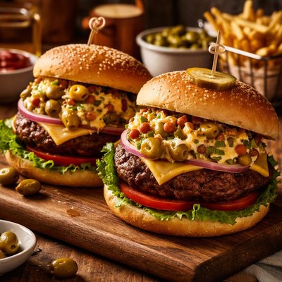 Image of All American Olive Burgers