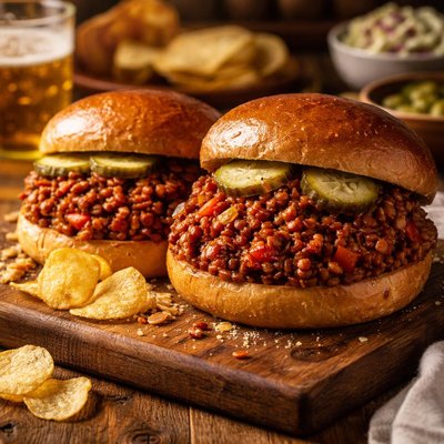 Image of All American Sloppy Joes Vegetarian