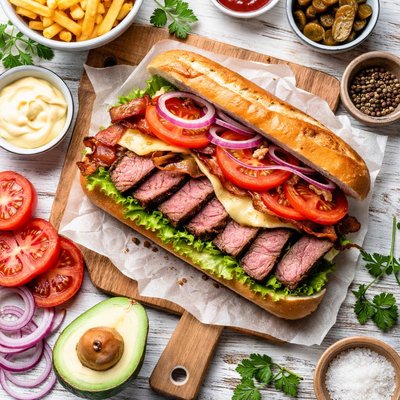 Image of All American Steak Sandwich