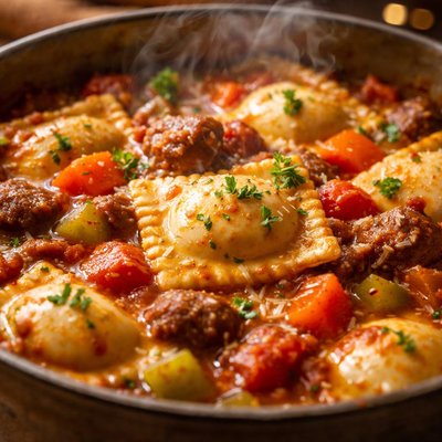 Image of All Day Ravioli Stew