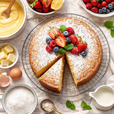 Image of All in One Sponge Cake