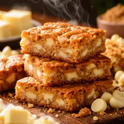 All Recipes White Chocolate Blondies Recipe