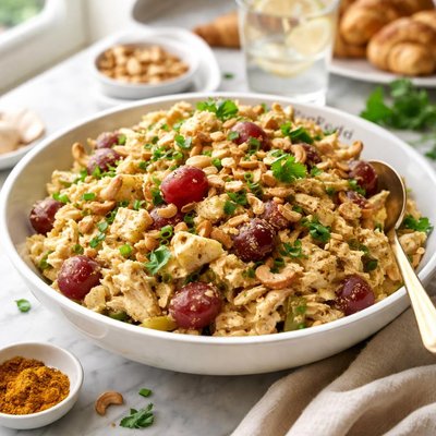 Image of All the Fixins Curried Chicken Salad