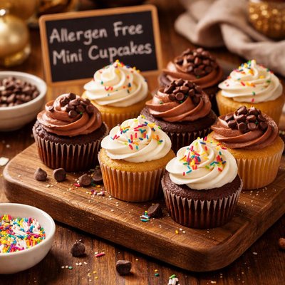 Image of Allergen Free Mini Cupcakes
