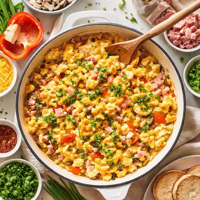 Image of Allrighty Then Scrambled Eggs Paula Deen