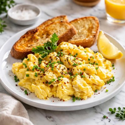 Image of Allrighty Then the Fluffiest Scrambled Eggs