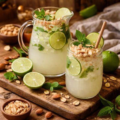 Image of Almond and Lime Lemonade