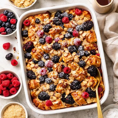 Image of Almond Bread Pudding