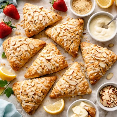 Almond Buttermilk Scones Recipe
