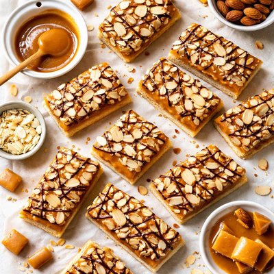 Image of Almond Caramel Shortbreads