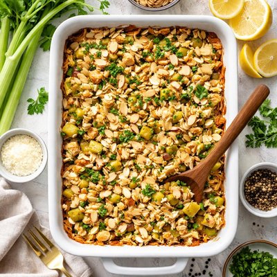 Image of Almond Celery Bake