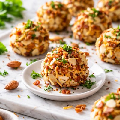 Image of Almond Cheddar Bacon Bites