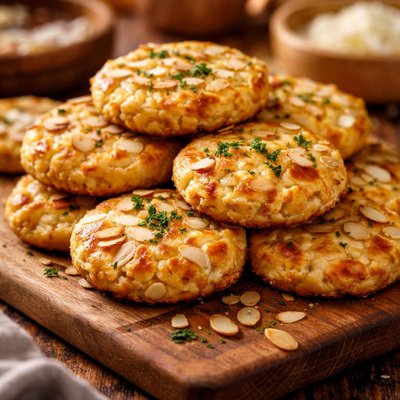 Image of Almond Cheese Rounds Low Carb