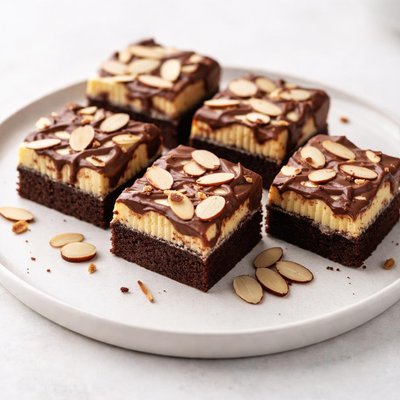 Image of Almond Cheesecake Brownies