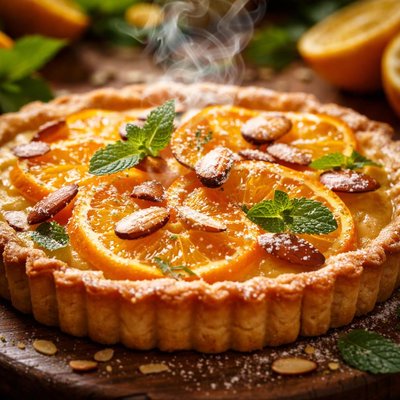 Image of Almond Citrus Tart
