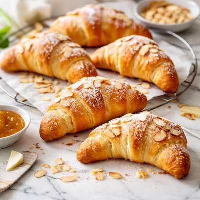 Image of Almond Crescent Rolls