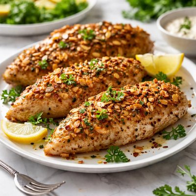 Image of Almond Crusted Chicken Breasts