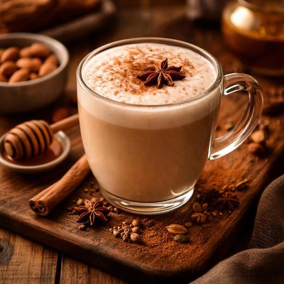 Image of "Chai Latte de Leche de Almendra Baja en Sodio"