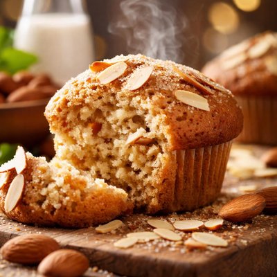 Image of Vegan Almond Muffins