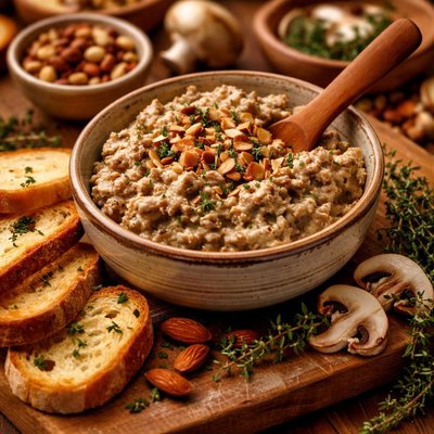 Image of Almond Mushroom Pate