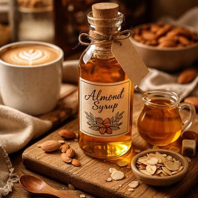 Image of Almond Syrup for Flavored Coffee