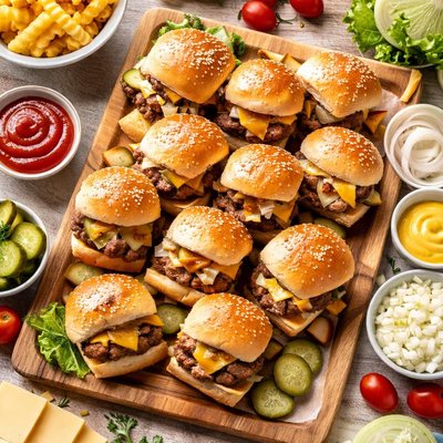 Image of Almost White Castle Hamburgers