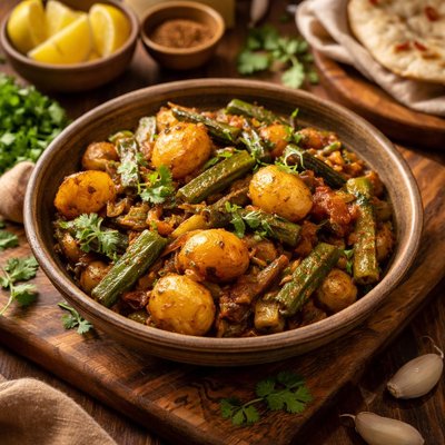Image of Whole30 Aloo Bhindi