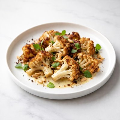 Image of Ambrosial Roasted Garlic Cauliflower