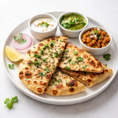 Image of Vegan Amritsari Kulcha