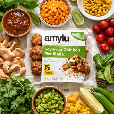 Image of Whole30 Amylu Chicken Meatballs