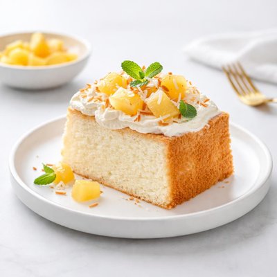 Image of Angel Food Pineapple Cake