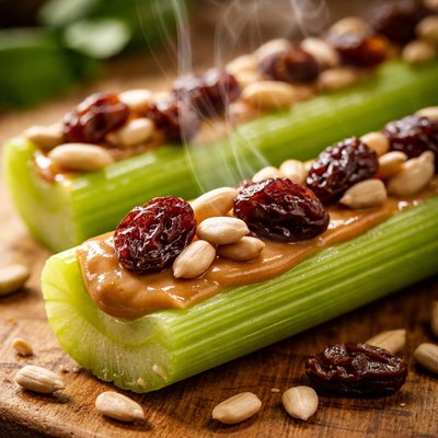 Image of Ants on a Log Peanut Free Gluten Free