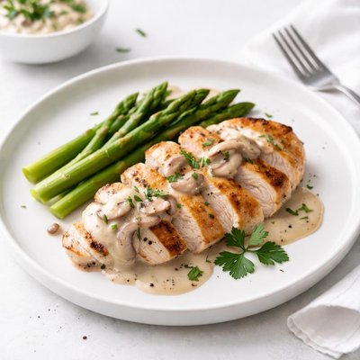 Image of Anything Goes Low Fat Mushroom Sauce