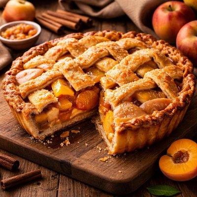 Image of Apple Apricot Pie