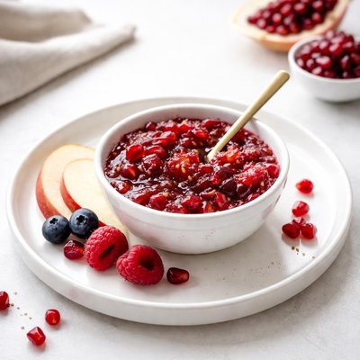 Image of Apple Berry Pomegranate Freezer Jam