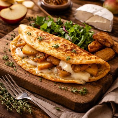 Image of Apple Brie Omelet