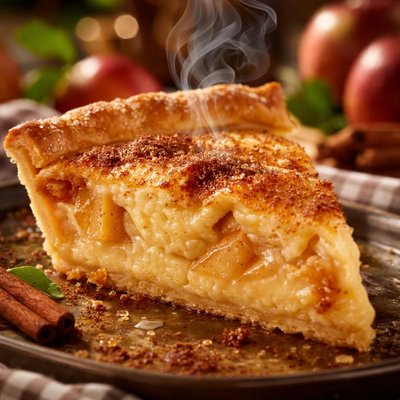 Image of Apple Buttermilk Custard Pie