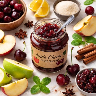 Image of Apple Cherry Fruit Spread