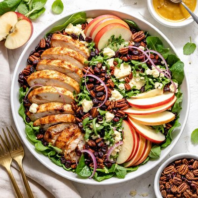 Image of Apple Chicken and Stilton Salad