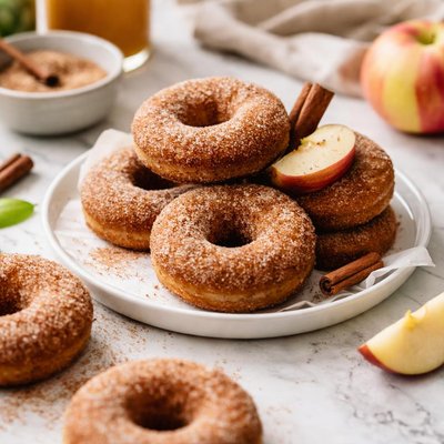 Image of Vegan Apple Cider Donuts