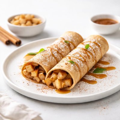 Image of Apple Cinnamon Dessert Enchiladas