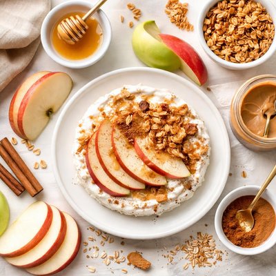 Image of Whole30 Apple Cinnamon Rice Cake
