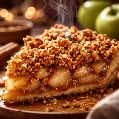 Image of Tarta de Manzana con Migas Sin Gluten