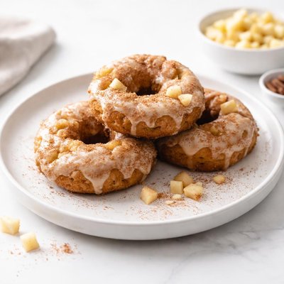Image of Vegan Apple Fritter Donuts