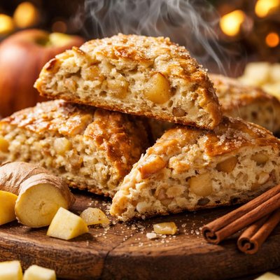 Image of Apple Ginger Scones