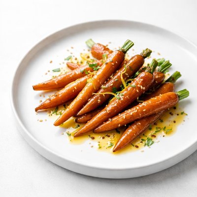 Image of Apple Glazed Baby Carrots