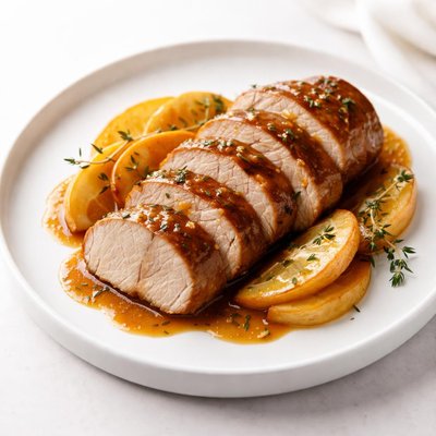Image of Apple Maple Glazed Pork Tenderloin