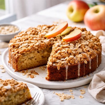 Image of Apple Oat Coffee Cake